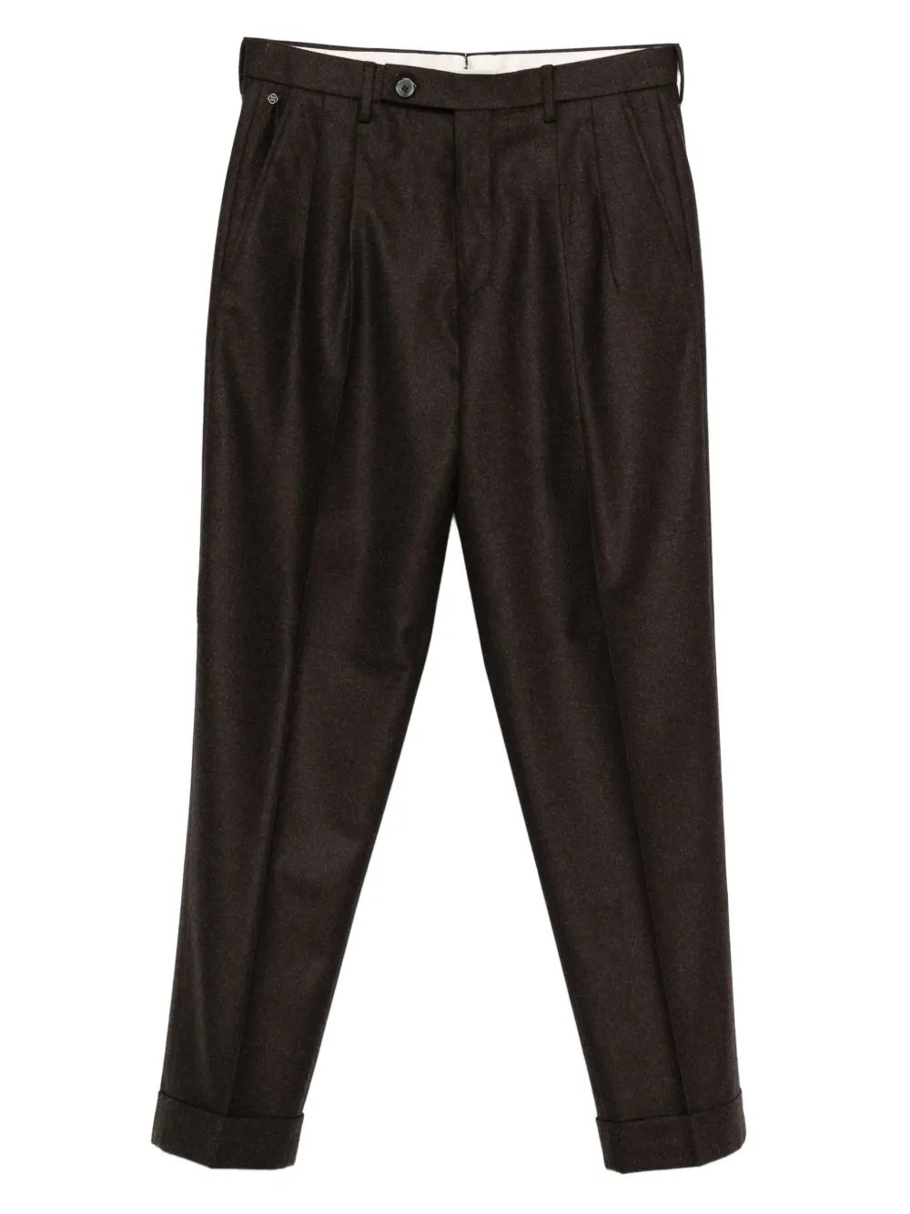 Gta pleated wool trousers | Brown | Image 1