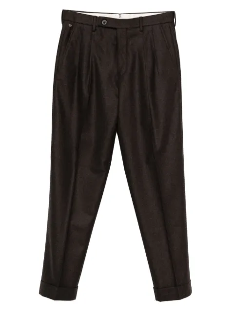Gta pleated wool trousers