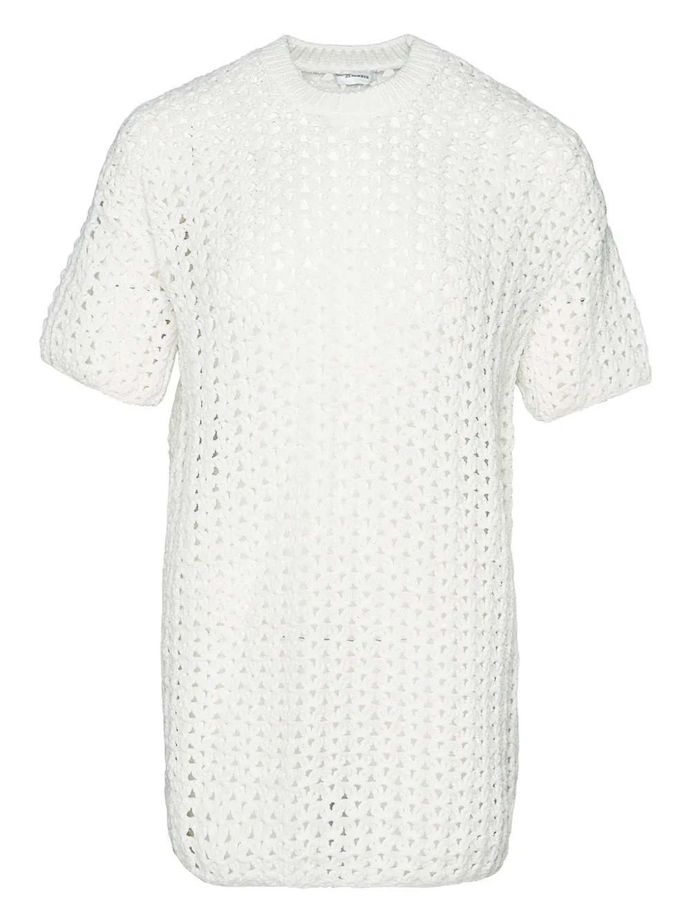 Jil Sander crochet-knit T-shirt | White | Image 1