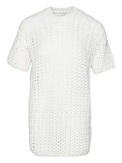 Jil Sander crochet-knit T-shirt 