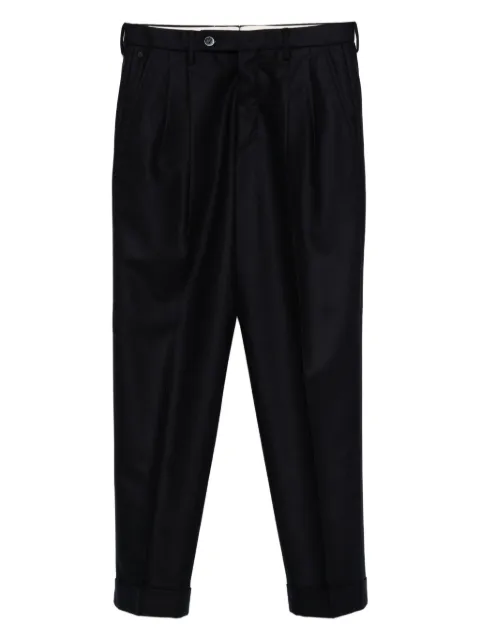 Gta pleated cuffed trousers