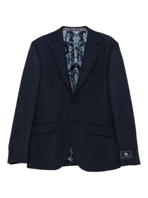 ETRO blazer à design patchwork