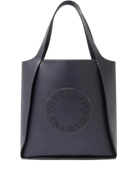 Stella McCartney perforated-logo tote bag