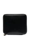 Comme Des Garçons Wallet Classic check zip-around wallet - Black