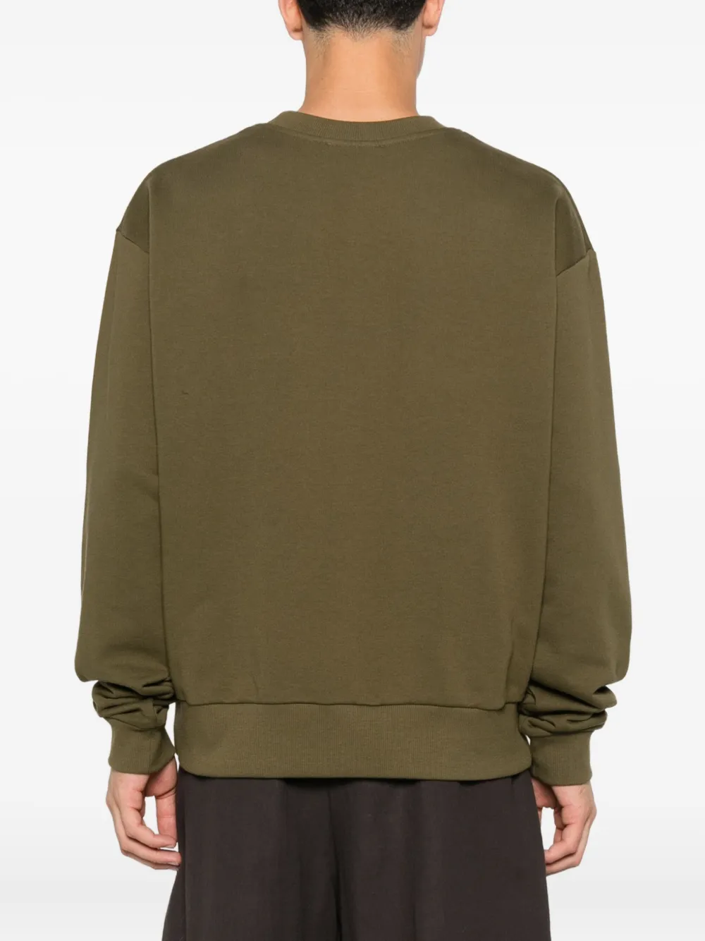 Marni Sweater met logoprint Groen