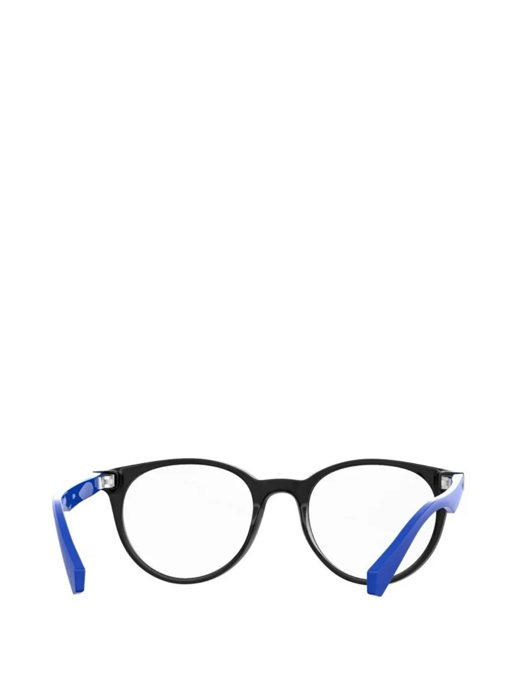  Polaroid Round-frame Glasses - Black 