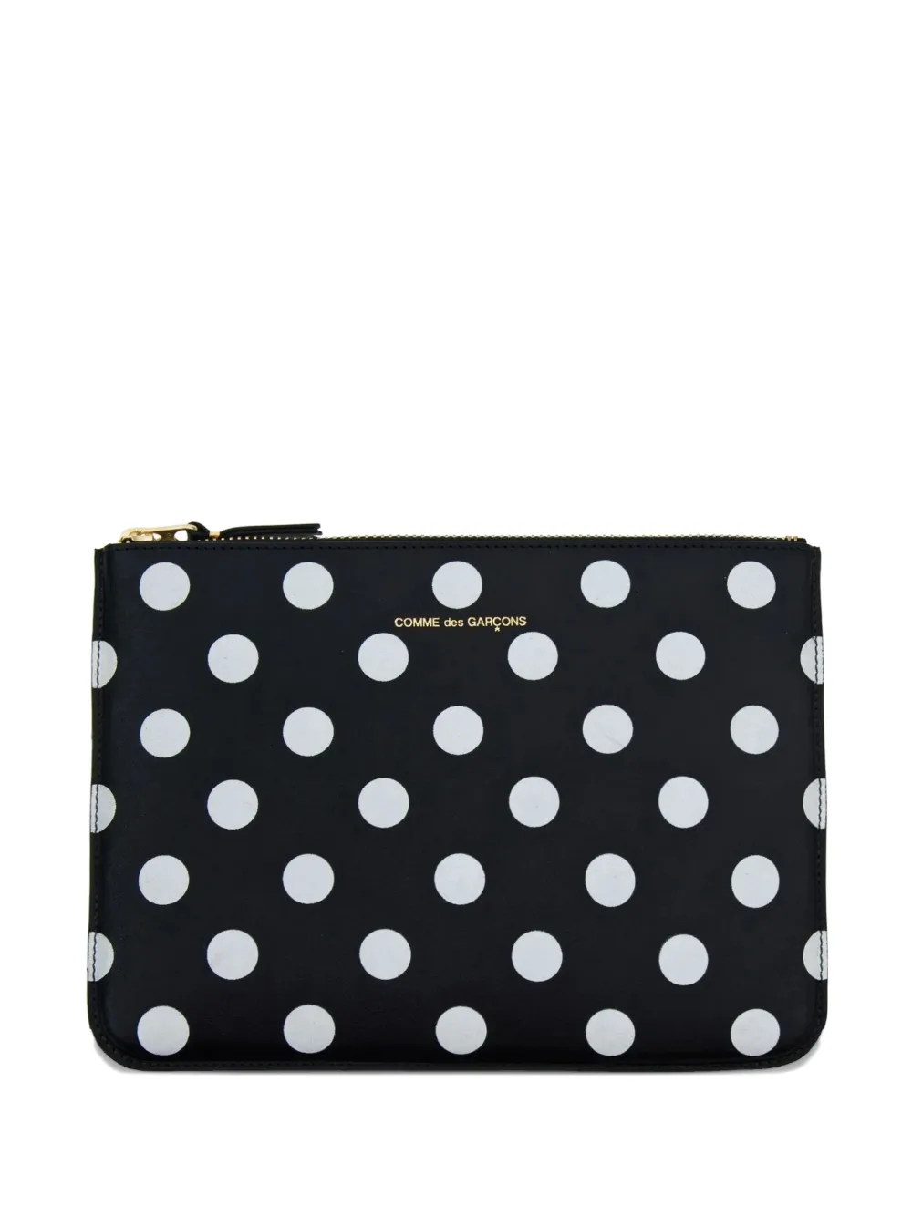 Comme Des Garçons Wallet polka-dot pattern wallet Zwart