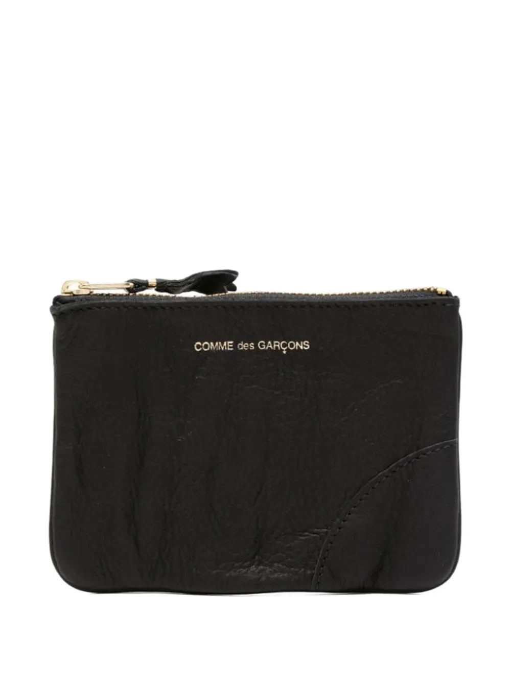 Comme Des Garçons Wallet Leren portemonnee Zwart