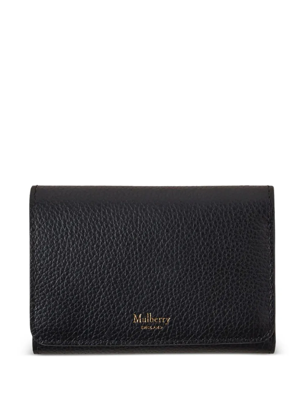 Mulberry leather tri-fold wallet | Black | Image 1