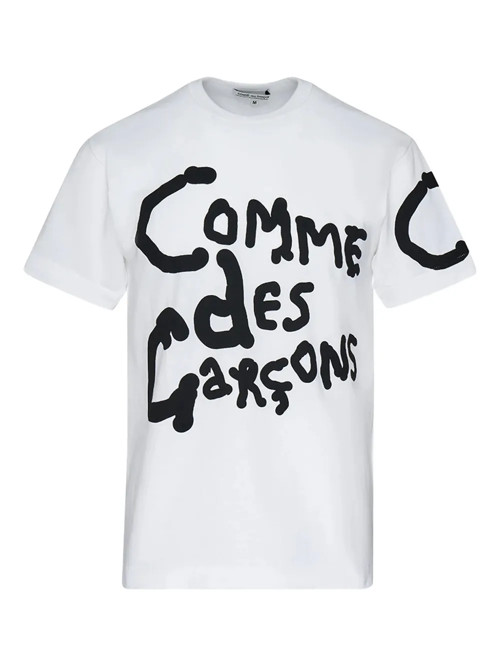 Comme Des Garçons T-shirt met logoprint Wit
