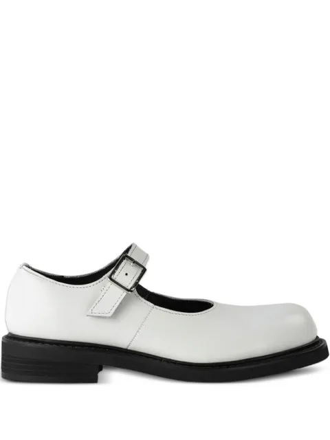 Comme Des Garçons Comme Des Garçons Teiban Goodyear buckle-strap Mary Jane ballet flats