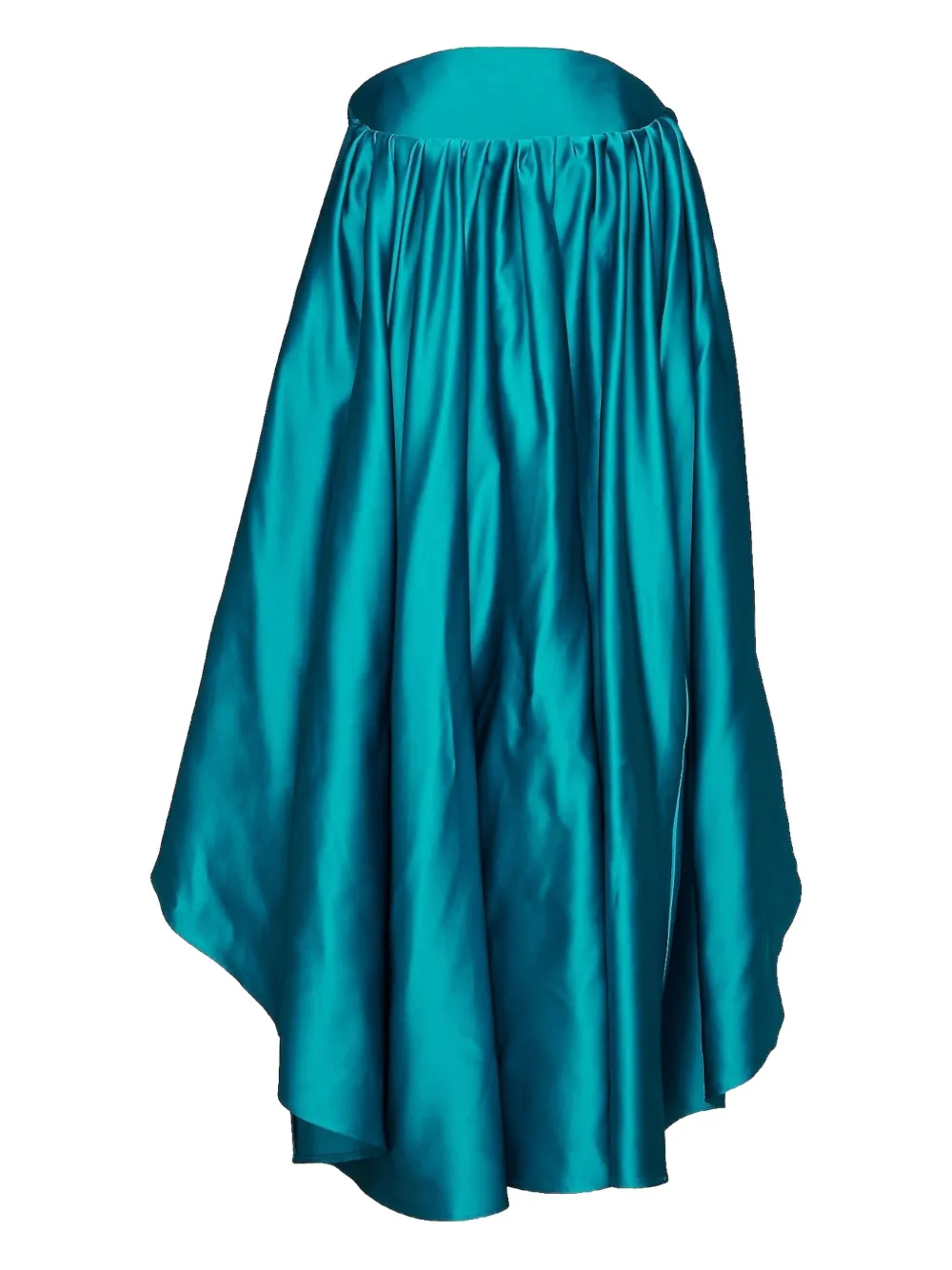 Jil Sander bustier asymmetrical dress Blauw