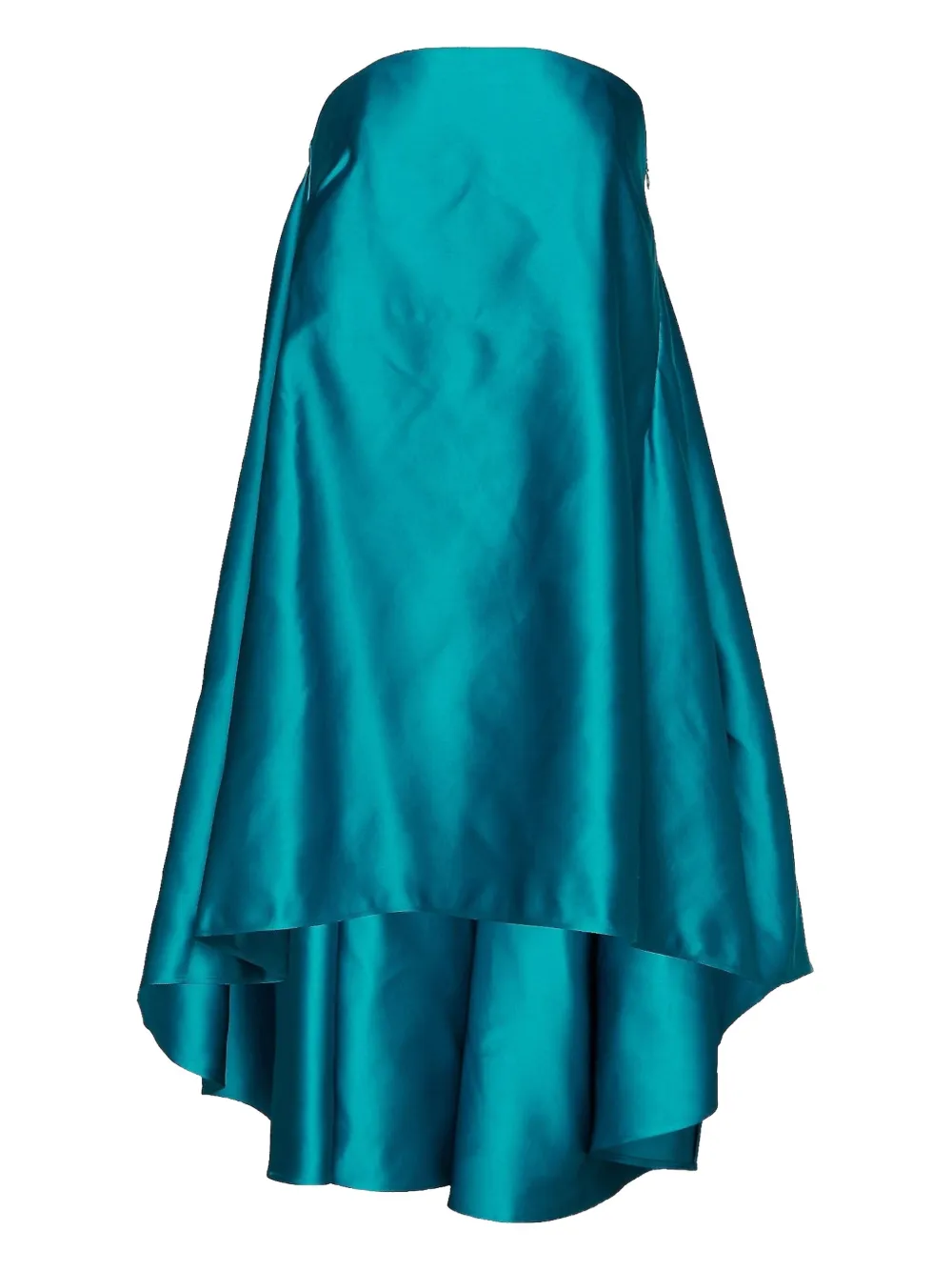 Jil Sander bustier asymmetrical dress Blauw