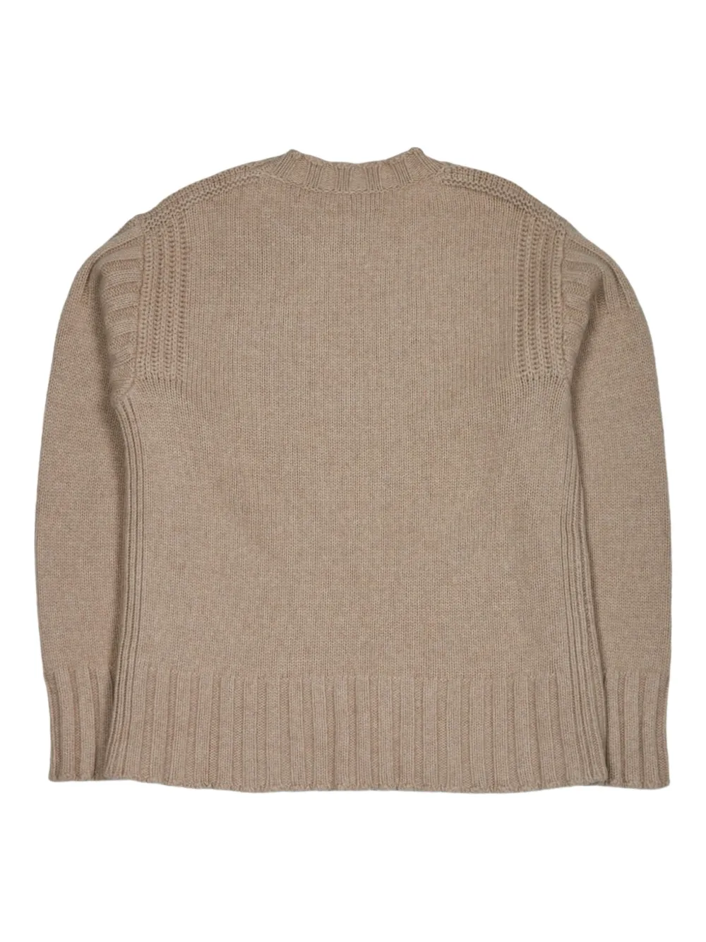 Jil Sander Kasjmier trui met ronde hals Bruin
