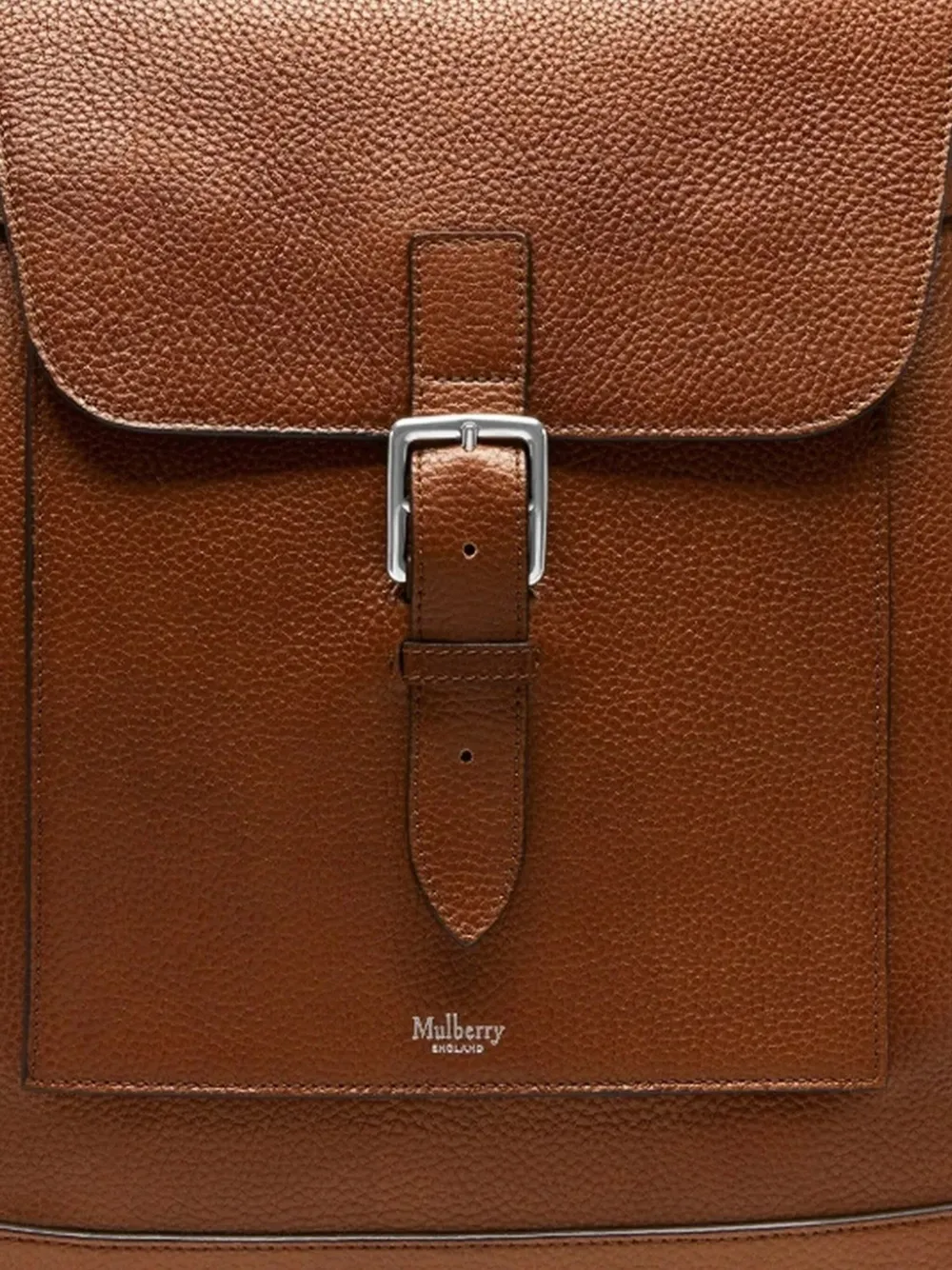 Mulberry Chiltern rugzak van bewerkt leer Bruin
