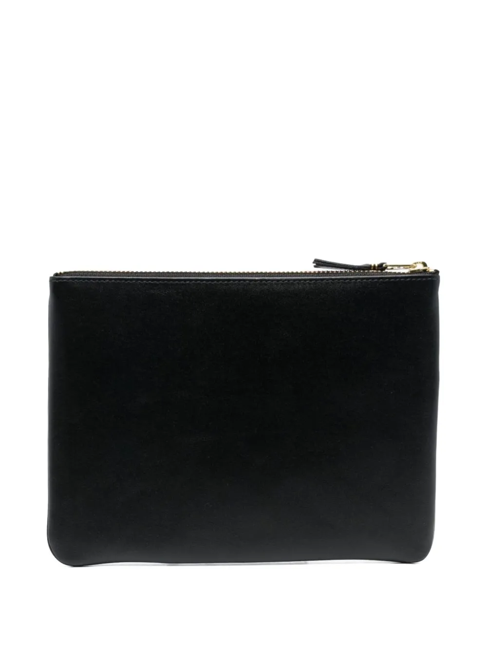 Comme Des Garçons Classic Leather Zip Pouch In Black