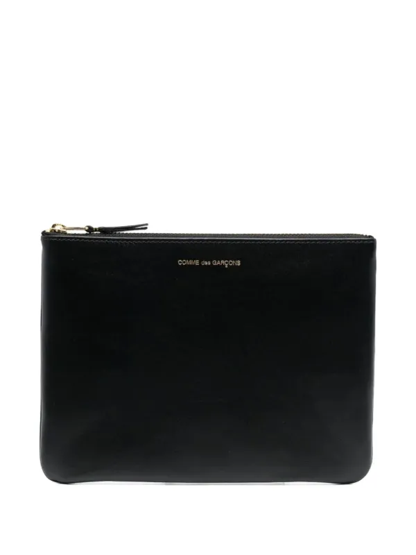 定価約3万円 COMME des GARÇONS Classic Leather Comme Des Garçons Wallet Classic Leather Zip Pouch | Black