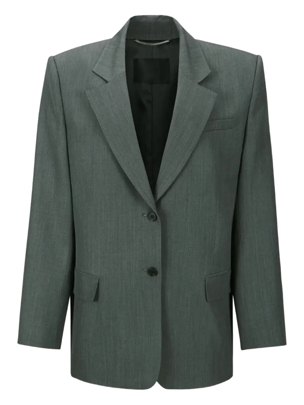YCH single-breasted blazer | Grey | Image 1