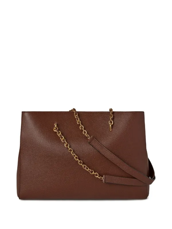 Mulberry Lily Chain Tote Bag | Brown | FARFETCH