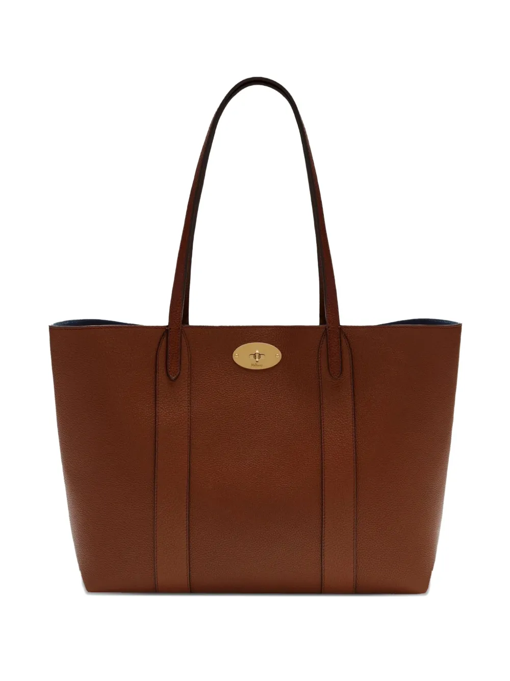 Mulberry Bayswater Leather Tote Bag In Brown
