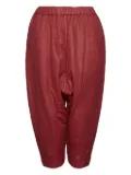 Comme Des Garçons bonded trousers - Red