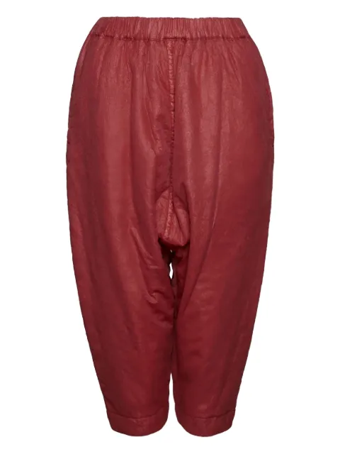 Comme Des Garçons bonded trousers