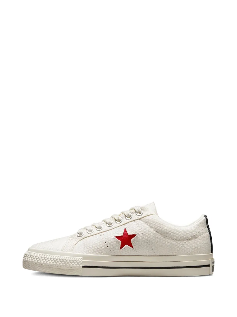 Comme Des Garçons Play X Converse One Star Sneakers In White