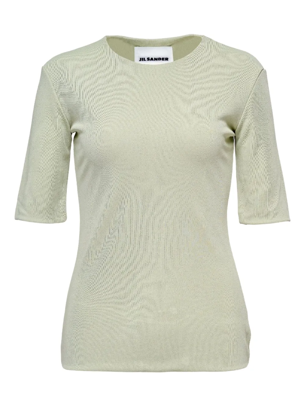 Jil Sander short-sleeve crew-neck T-shirt Groen