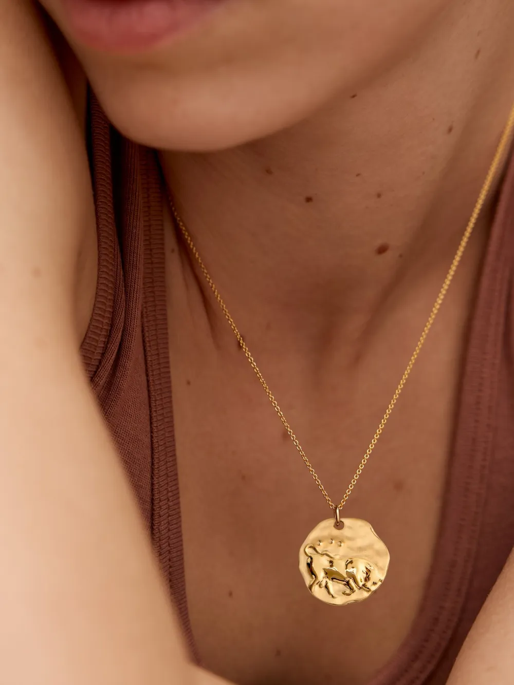 Monica Vinader GP Zodiac Taurus necklace | Image 2