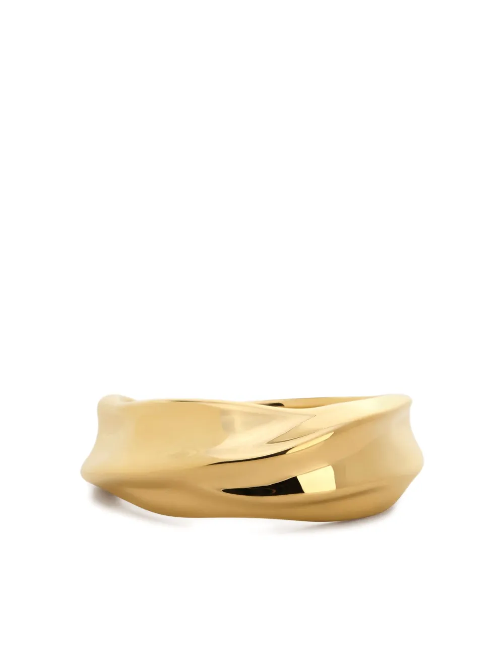  Monica Vinader Nomade Stacking Ring - Gold 