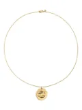 Monica Vinader GP Zodiac Pisces necklace - Gold