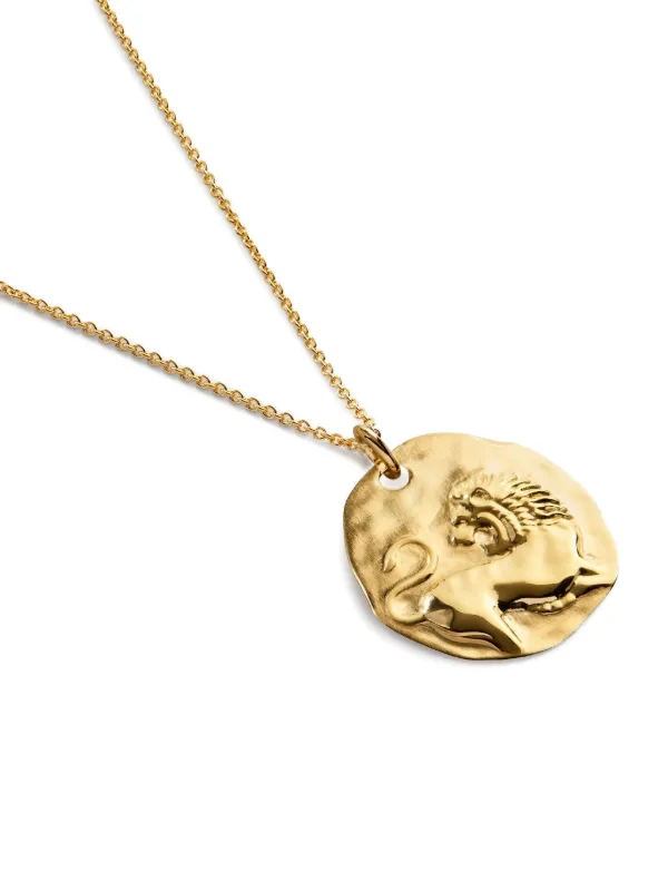 Monica Vinader GP Zodiac Leo ネックレス | ゴールドトーン | FARFETCH JP