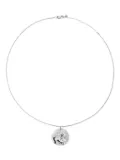 Monica Vinader Leo Zodiac pendant necklace - Silver