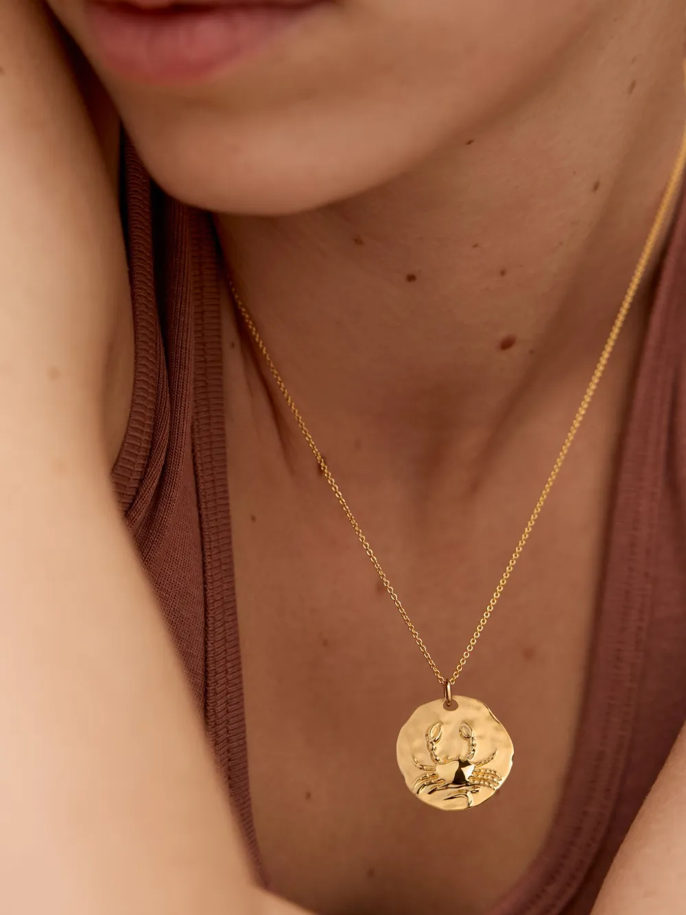 Monica Vinader GP Zodiac Cancer necklace | Image 2