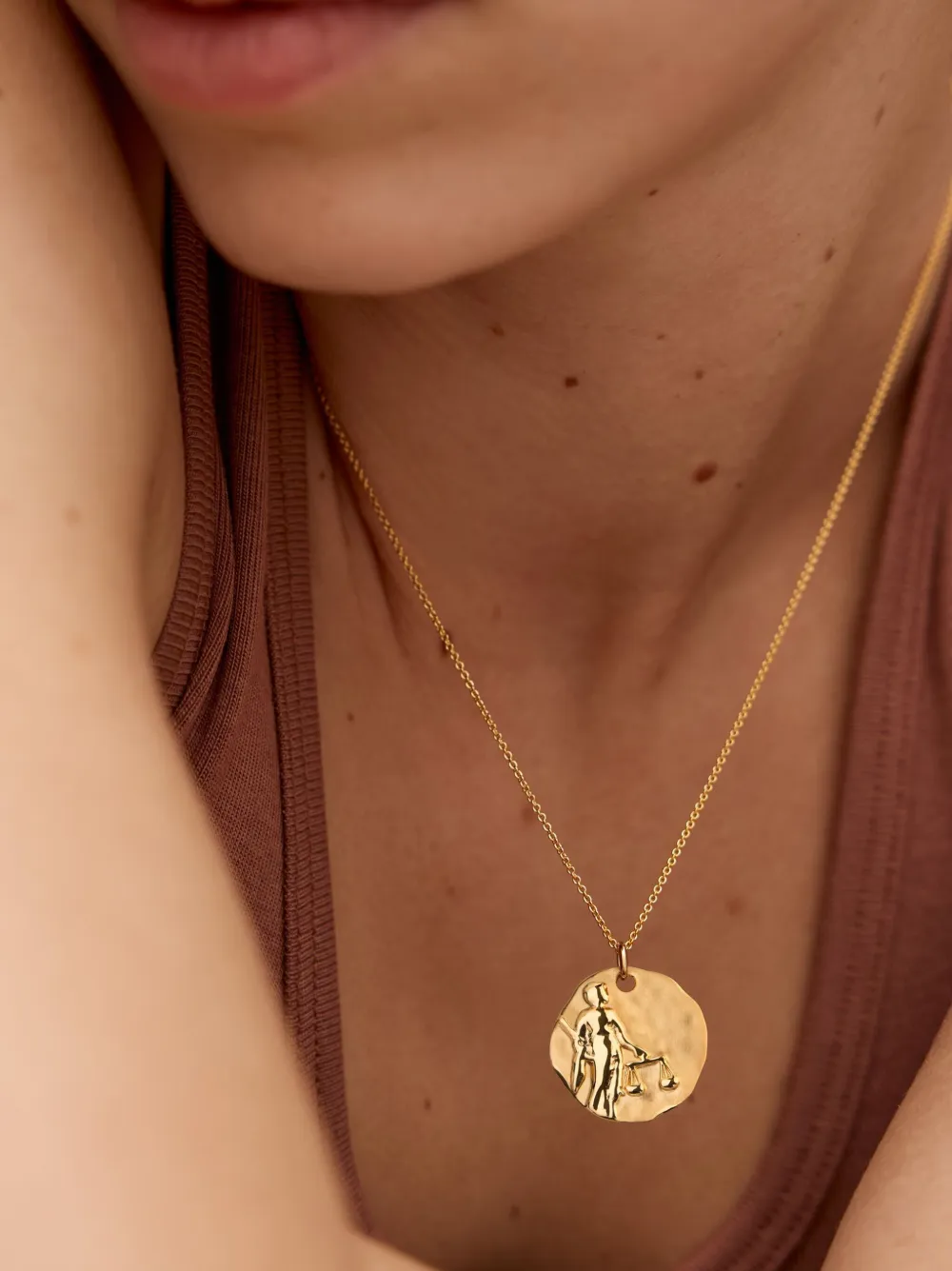 Monica Vinader GP Zodiac Libra necklace | Image 2