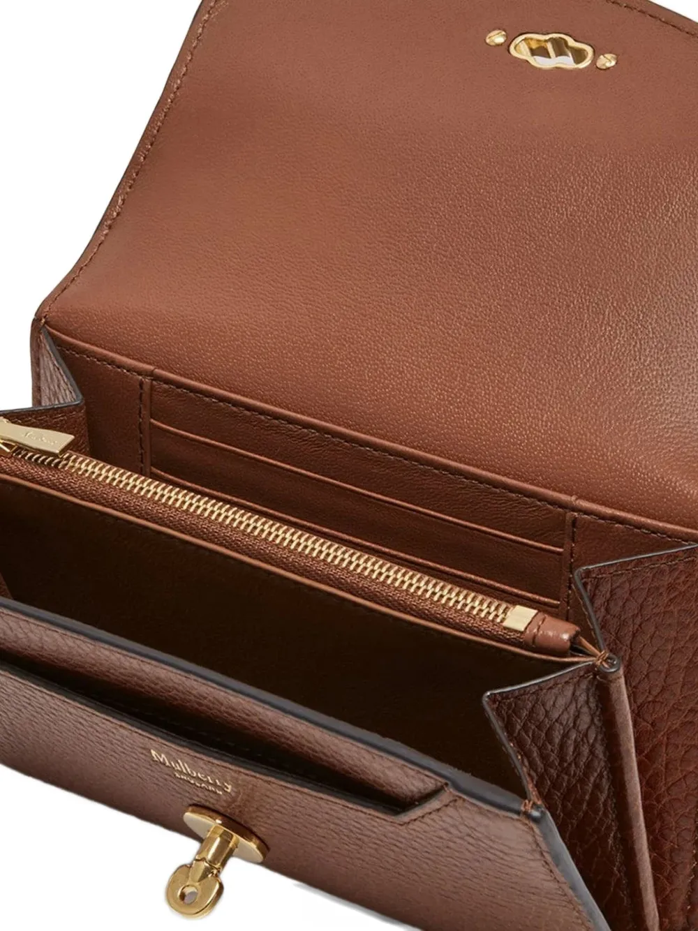 Mulberry medium Darley wallet Bruin