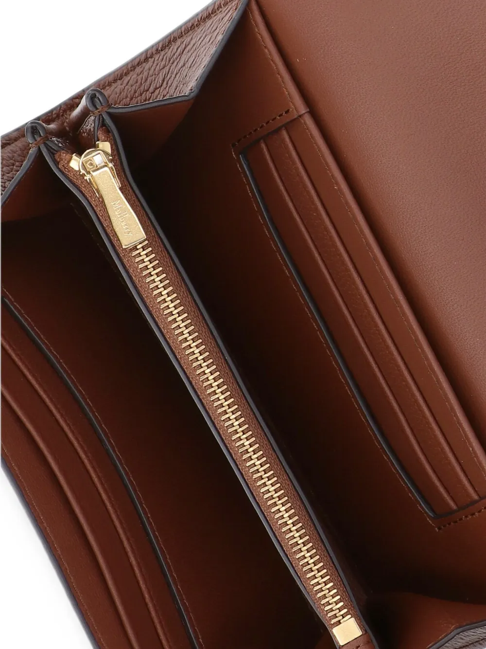 Mulberry Darley medium portemonnee Bruin