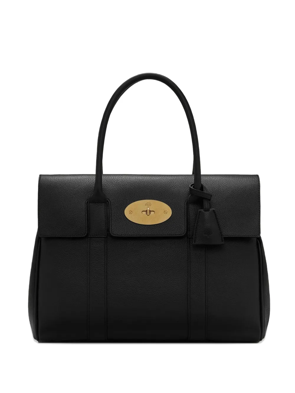 Mulberry Kleine Bayswater leren schoudertas Zwart