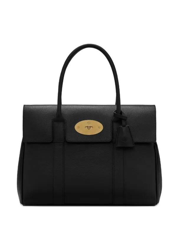 Mulberry Small Bayswater Leather Shoulder Bag Black