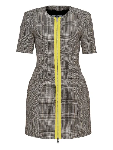 MSGM zipped-front mini dress