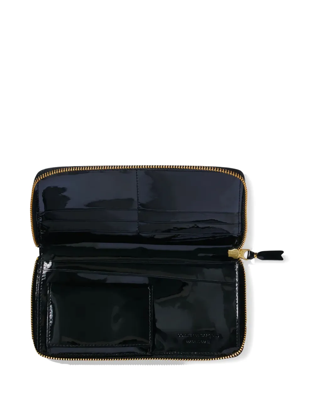 Comme Des Garçons Wallet reversed-zip wallet Zwart