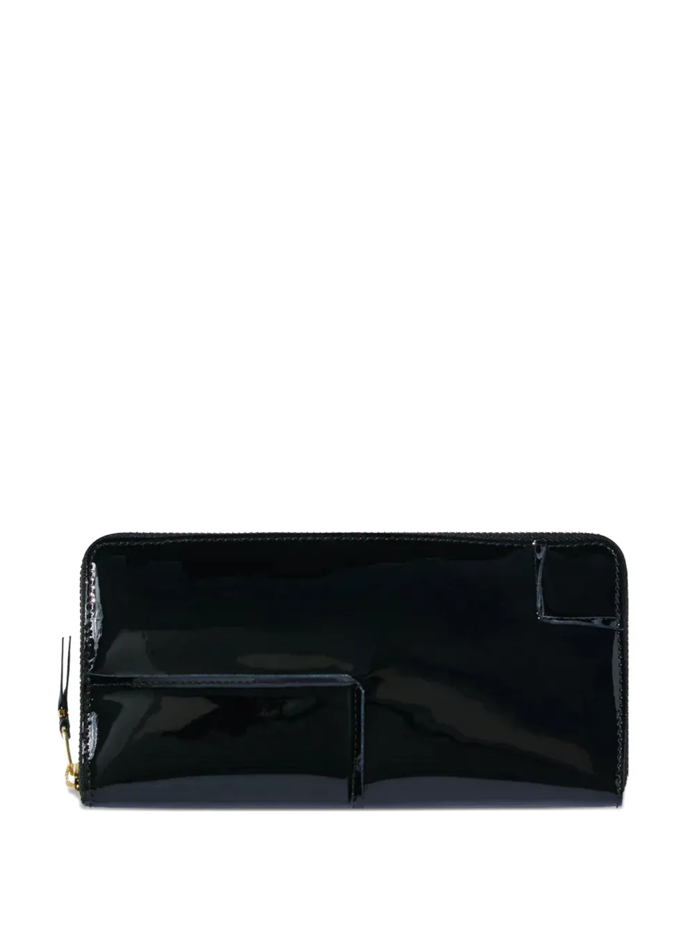 Comme Des Garçons Wallet reversed-zip wallet Zwart