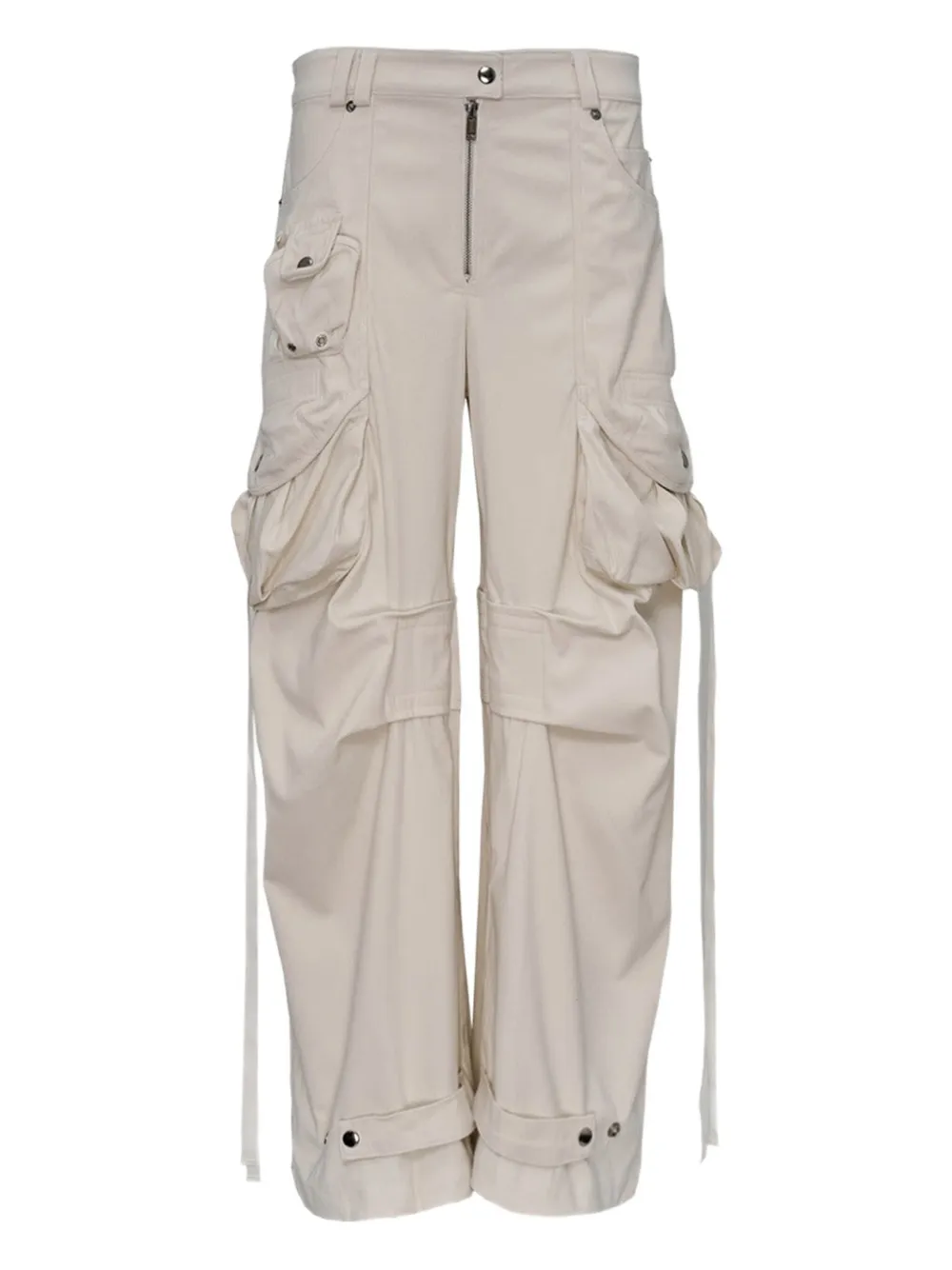 Hache corduroy cargo trousers | White | Image 1