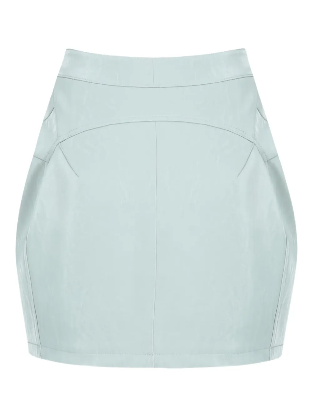 YCH leather mini skirt | High-Waisted Skirts | Image 2