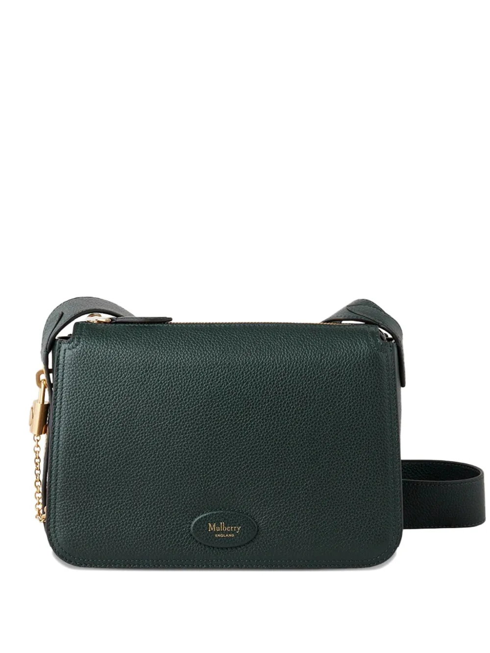Mulberry small Billie grain-leather shoulder bag Groen