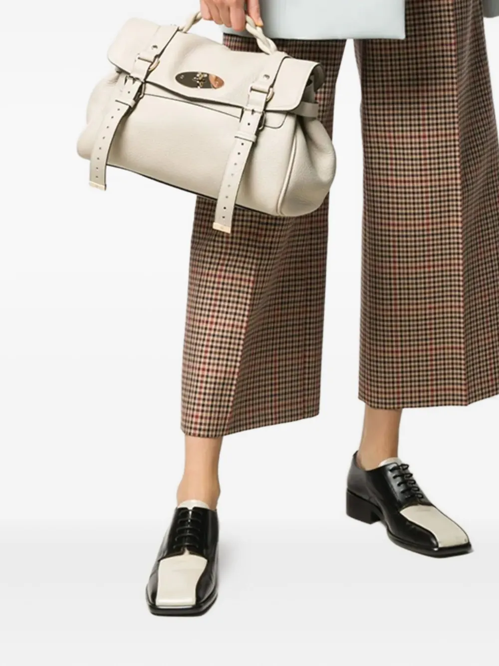 Mulberry Alexa braided-handle grain-leather tote bag | Image 2