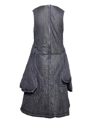 ワンピース COMME des GARCONS Black frill dress Comme des Garçons Comme des Garçons Tiered Poly Jersey Dress