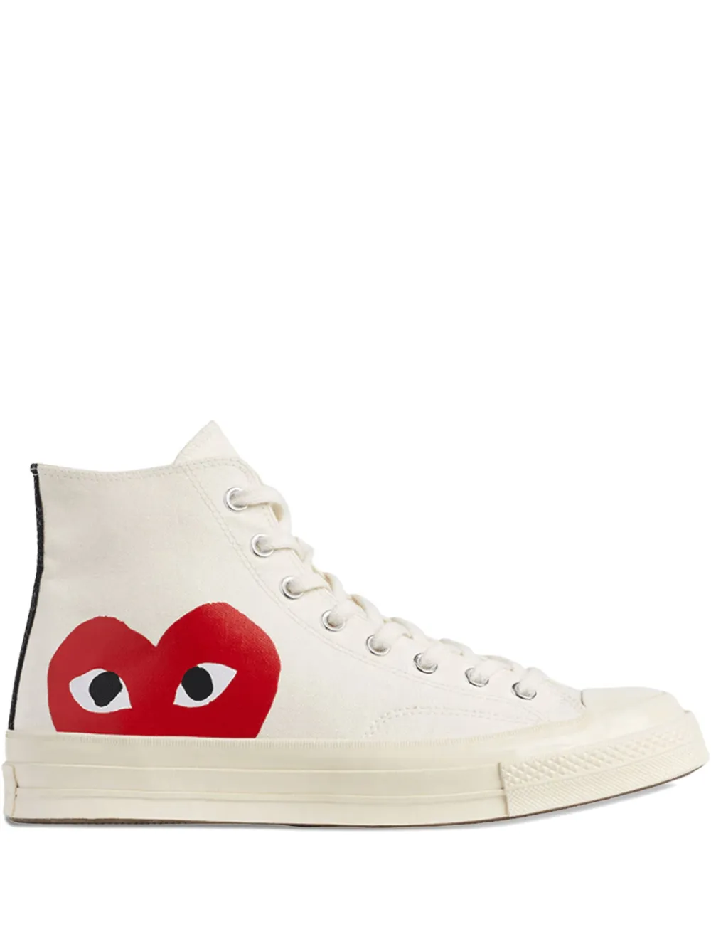 Comme Des Garçons Play Big Heart high-top sneakers White