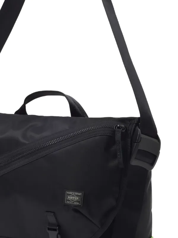 Porter-Yoshida & Co. ジップ メッセンジャーバッグ | ブラック