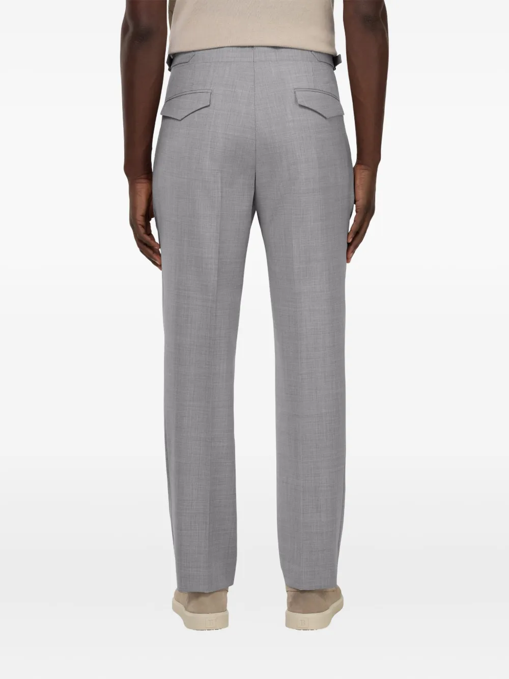 Boggi Milano Broek met zijzak Grijs